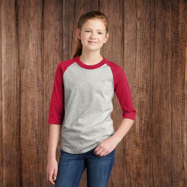 YT200 Youth Baseball 3/4 Sleeve Thumbnail